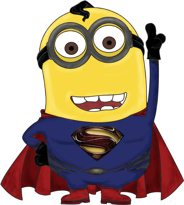 Minion Superhero Cliparts - De La Salle Andres Soriano Memorial College - Png Download (626x739), Png Download
