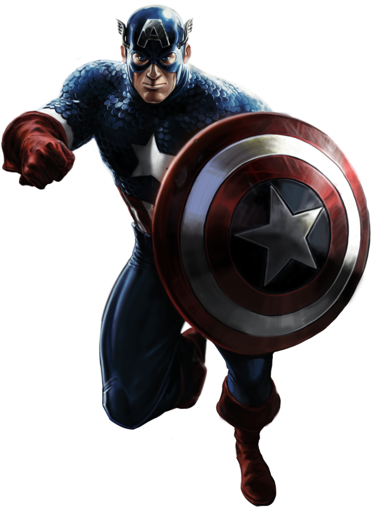 Avengers Captain America Png , Png Download Clipart (743x1014), Png Download