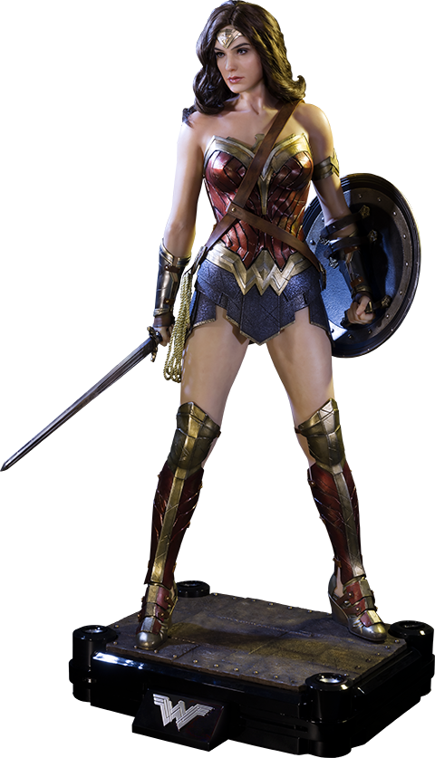 Watch Wonder Woman Online Transparent Background - Prime 1 Studio Wonder Woman 1 2 Clipart (480x837), Png Download