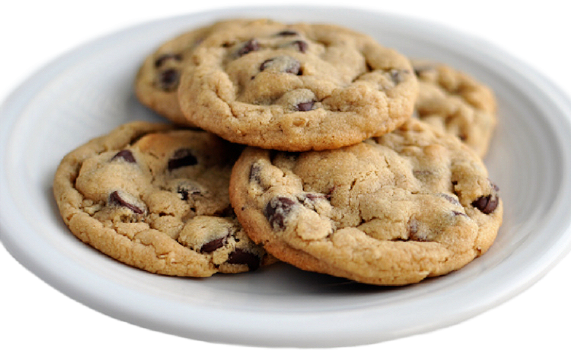 1920 X 1402 7 - Chocolate Chip Cookies On A Plate Clipart (1920x1402), Png Download