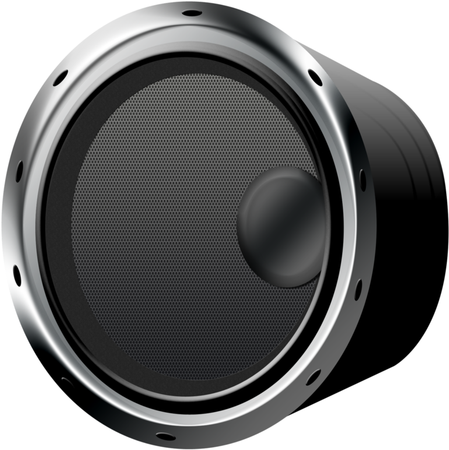 Audio Speaker - Loudspeaker Clipart (894x894), Png Download