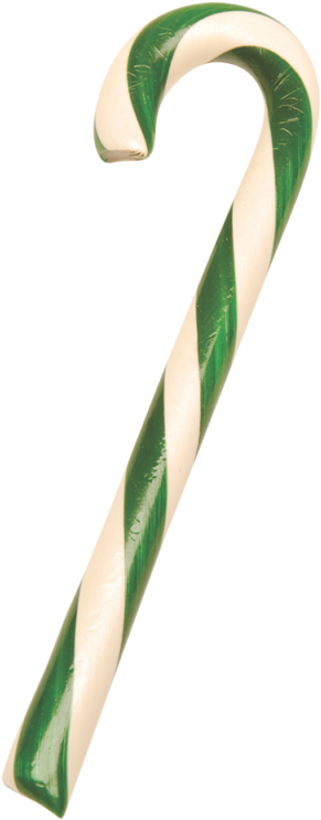 Candy Canes Wintergreen Hammonds - Candy Cane Green Png Clipart (640x800), Png Download