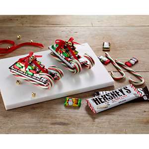 Candy Cane Sleigh Clipart (300x300), Png Download