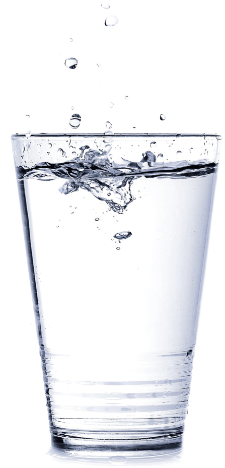 Water On Glass Png - Bardakta Su Png Clipart (604x1024), Png Download