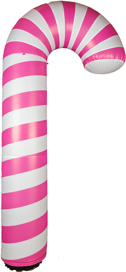 Inflatable Candy Cane, 12ft - Candy Cane Pink Clipart (1000x1000), Png Download