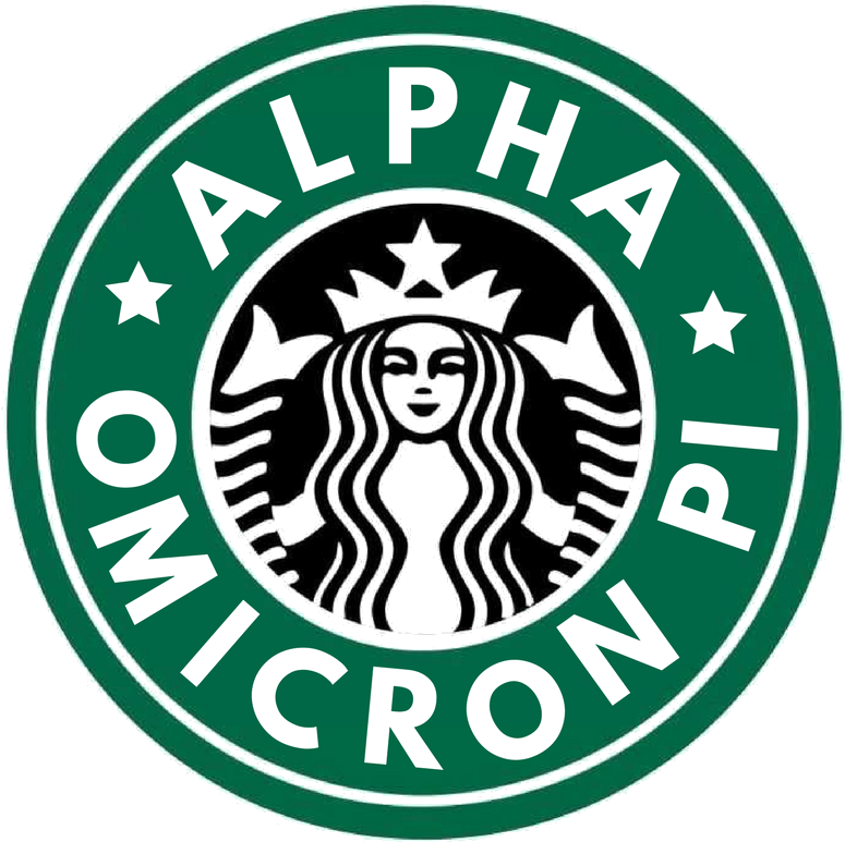 Sorority Starbucks Logos // Digital Downloads - Starbucks Logo Clipart (800x800), Png Download