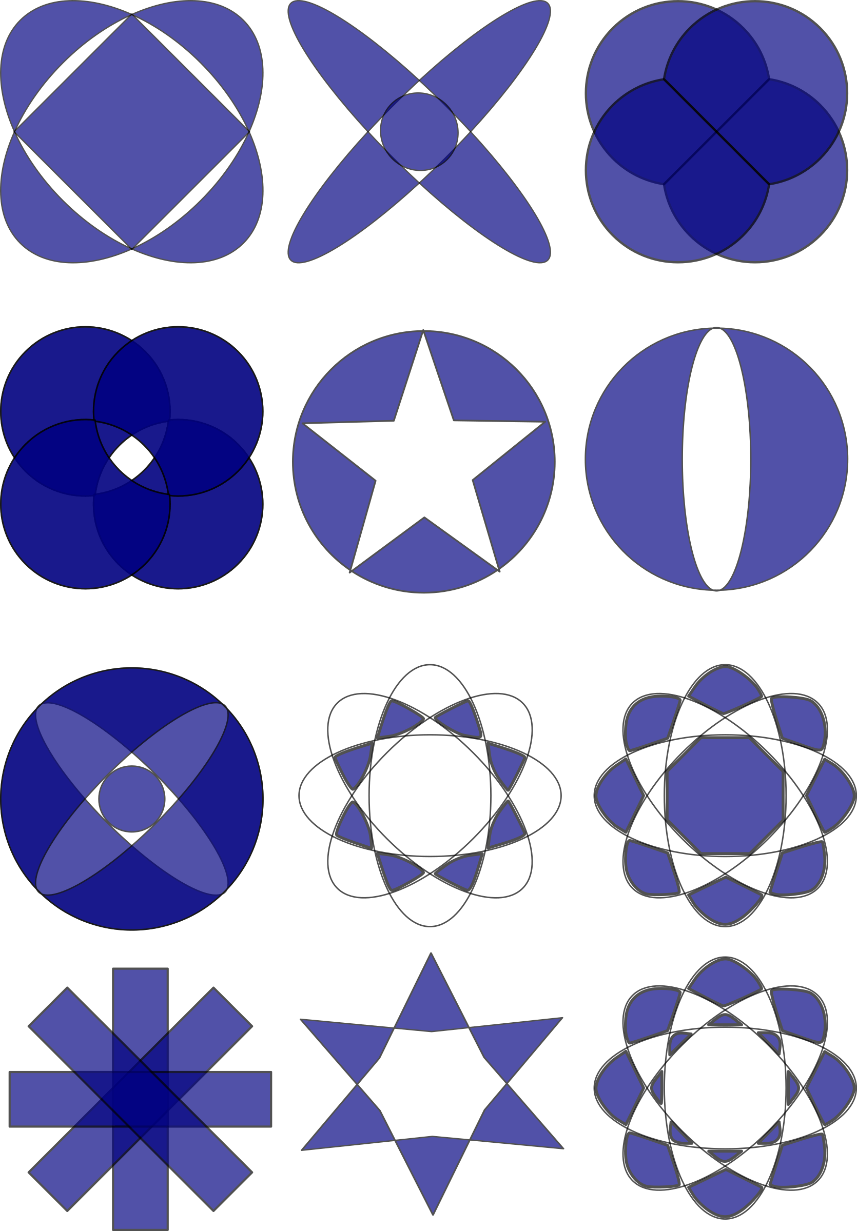 Image Result For Geometric Shapes Clipart - Circular Geometric Shape - Png Download (1670x2400), Png Download