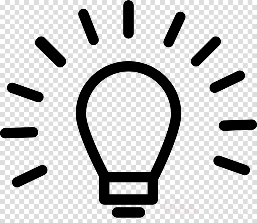 Download Lightbulb Outline Png Clipart Incandescent - Png Coffee Bean Black And White Transparent Png (900x780), Png Download