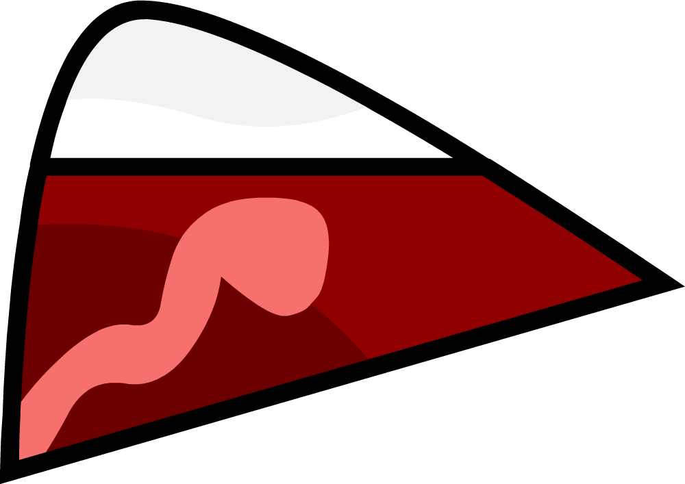 Scared Mouth Png Clipart (1000x707), Png Download