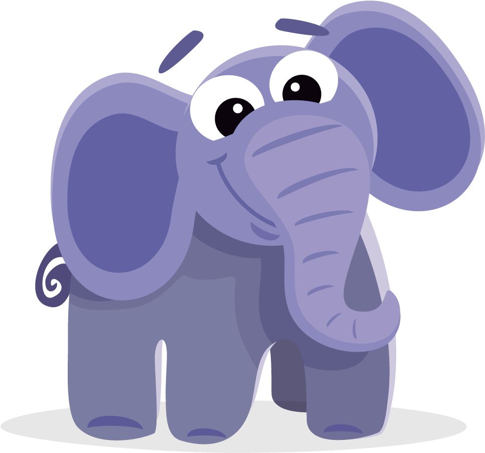 Clipart Png Elephant - Elephant Clipart Png Transparent Png (1000x1000), Png Download