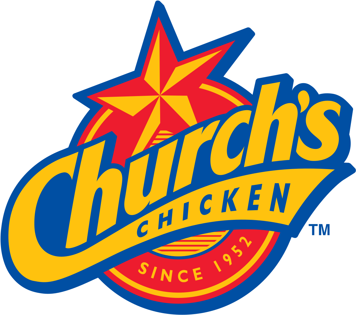 Church's Chicken Logo Clipart (800x704), Png Download