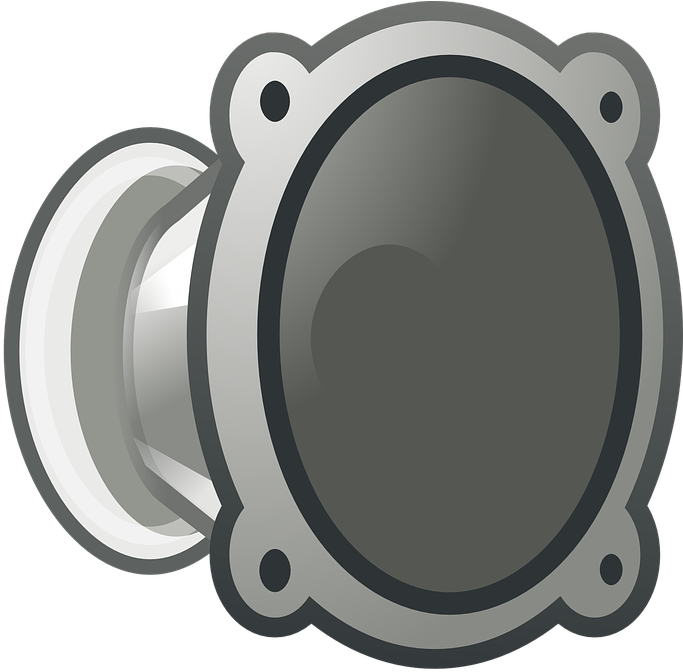Speaker Svg Clip Arts 600 X 572 Px - Png Download (600x572), Png Download