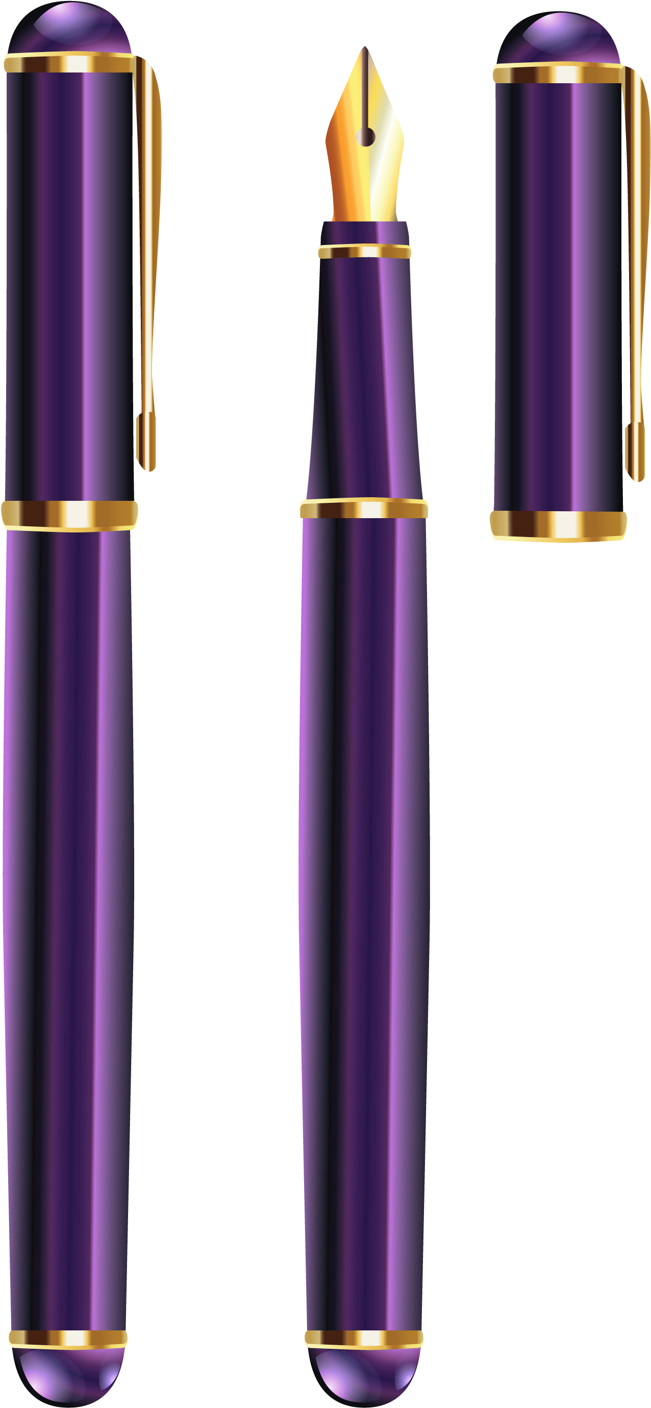 Violet Pen Png Clipart (1412x2884), Png Download