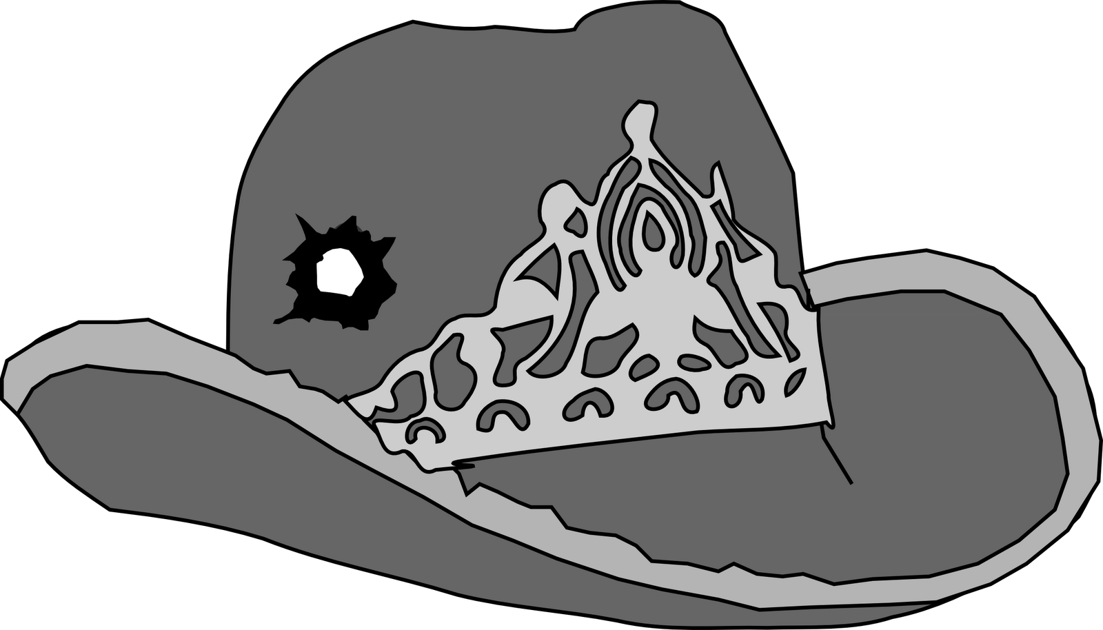 Cowboy Hat Clipart Rodeo Queen - Rodeo Queen Hat Clipart - Png Download (1600x914), Png Download