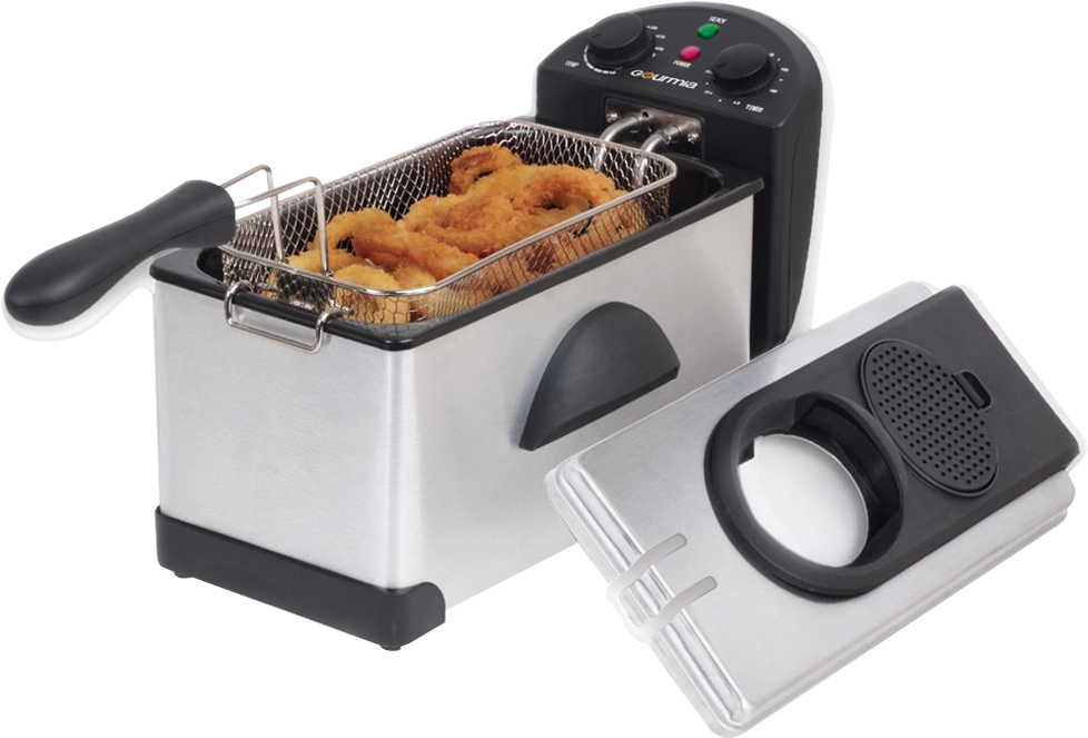 Steel Turkey Electric Electricity Stainless Deep Fryer - Electric Deep Fryer Clipart (1000x695), Png Download