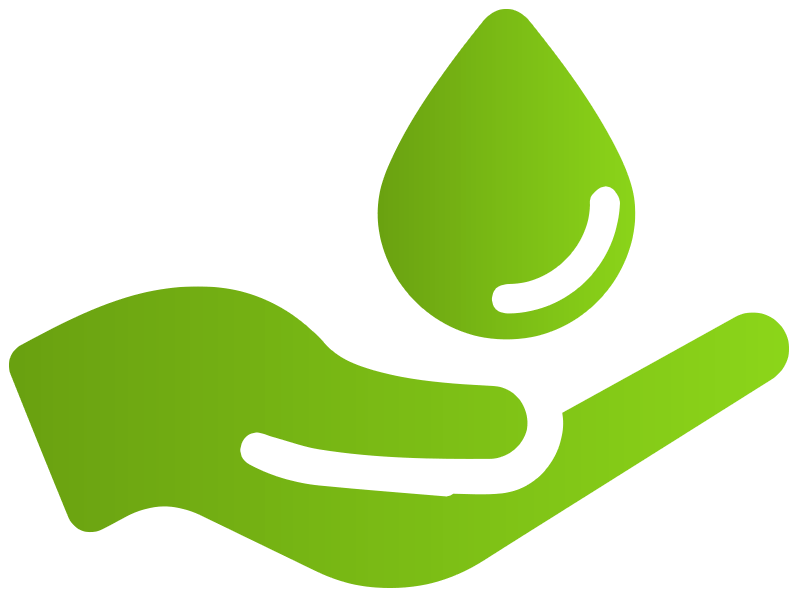 Quick Drying Time - Eco Friendly Water Drop Clipart (797x597), Png Download