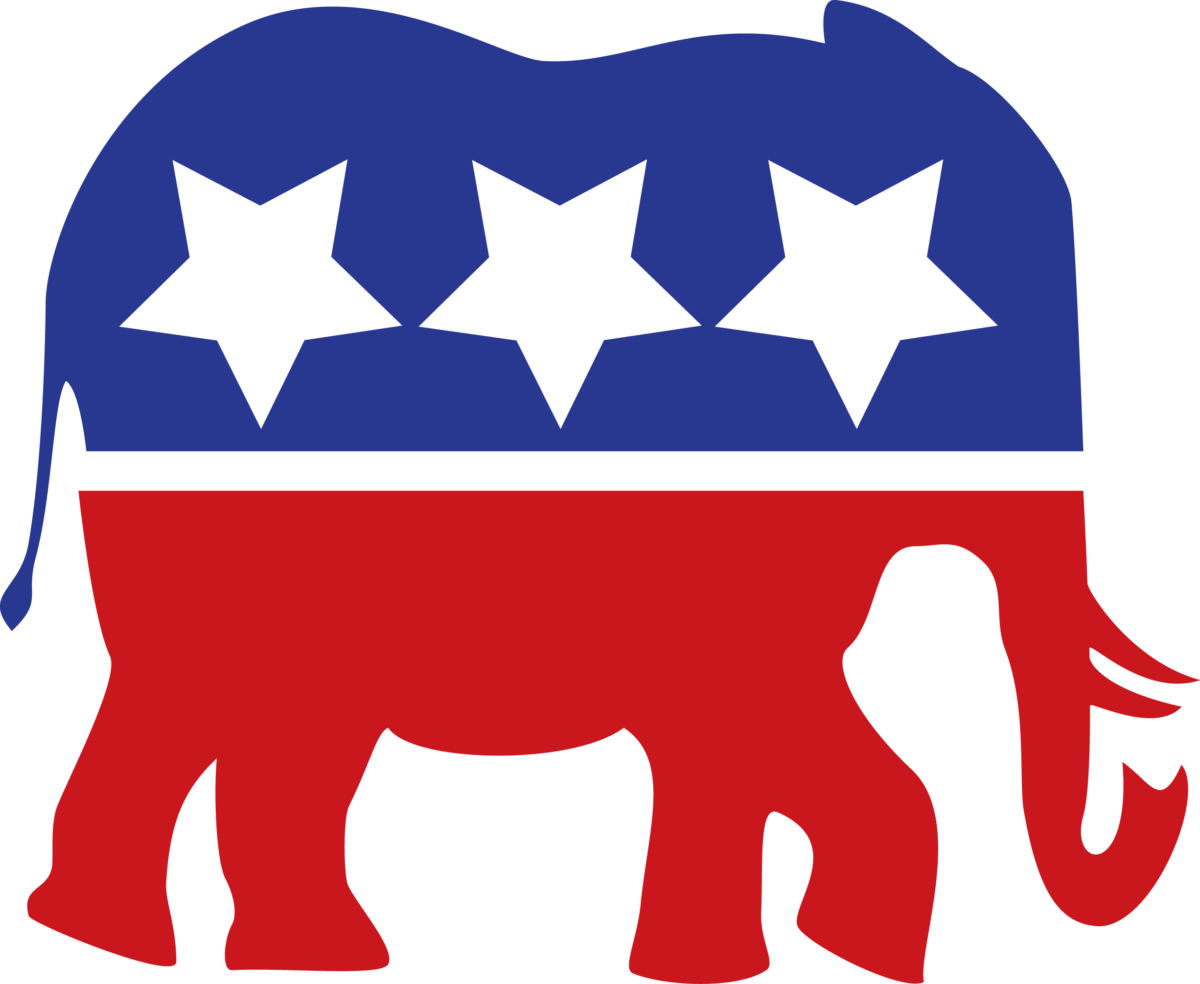 Republican Elephant Png - Transparent Republican Party Logo Clipart