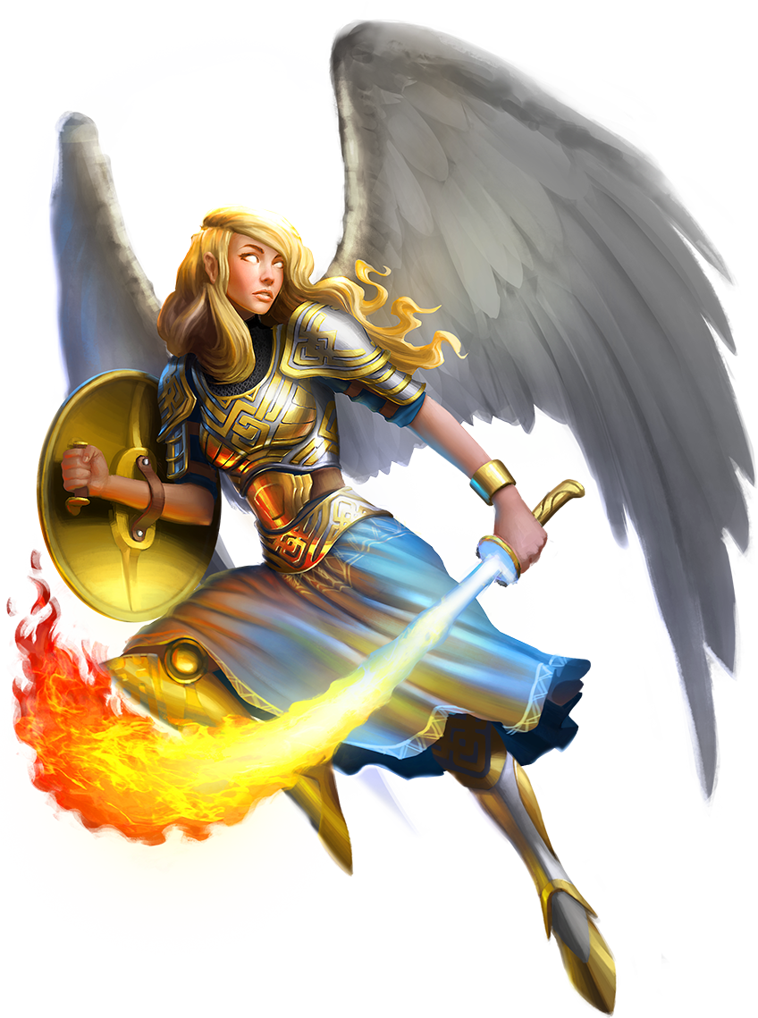 Warrior Angel Png Photo - Warrior Angel Png Clipart (848x1139), Png Download