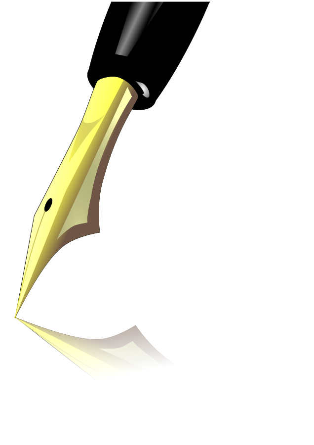 Pen Png Clipart (636x900), Png Download