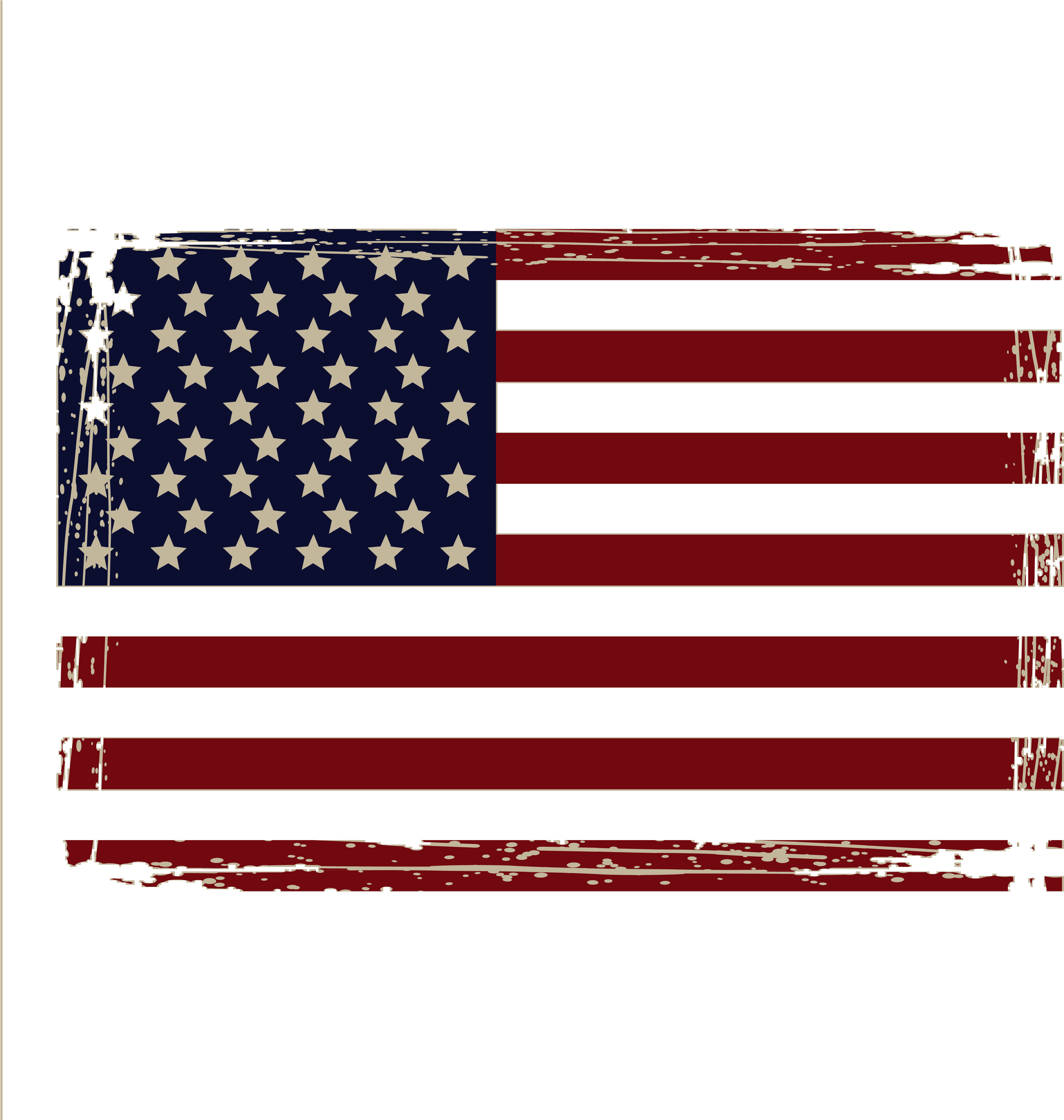 View large size Distressed American Flag Png - American Flag Worn Png Clipa...