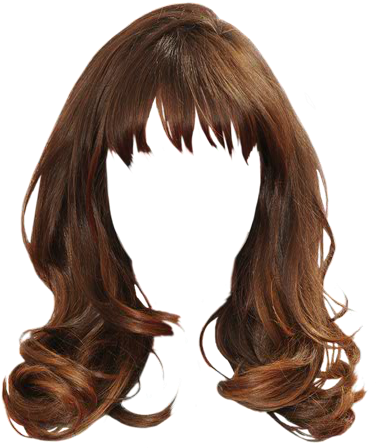 Lace Wig Clipart (521x625), Png Download