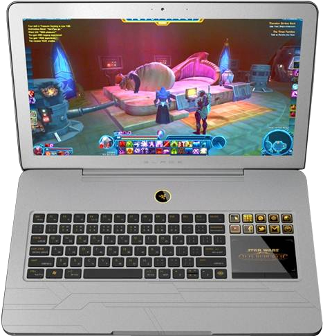 4 - - Razer Blade Gaming Laptop Star War Clipart (961x542), Png Download