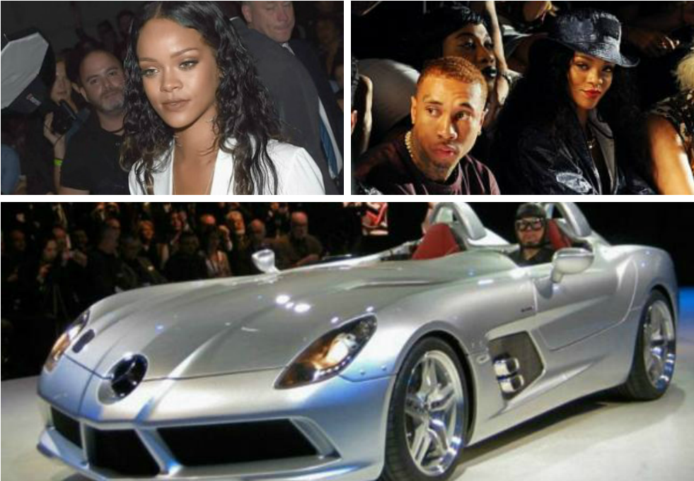 Rihanna-fotomontaj - Mercedes Mclaren Slr Stirling Moss Clipart (1000x700), Png Download