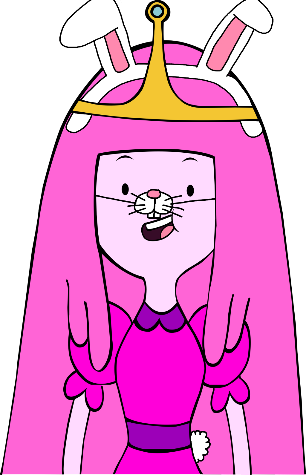 Adventuretime Image - Princess Bubblegum Clipart (1024x1590), Png Download.