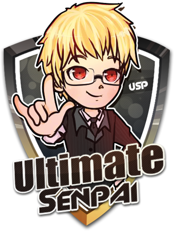 Anime Senpai Logo Clipart (883x883), Png Download