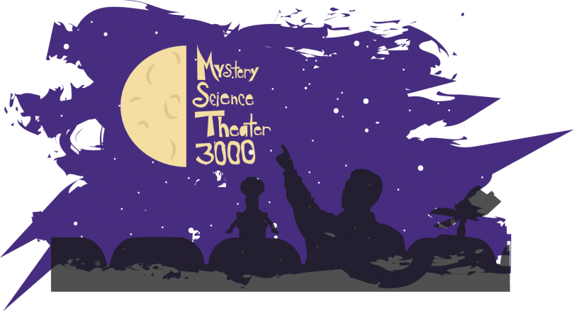 The Satellite Of Love Flies Again - Art Satellite Love Mystery Science Theater 3000 Clipart (810x439), Png Download