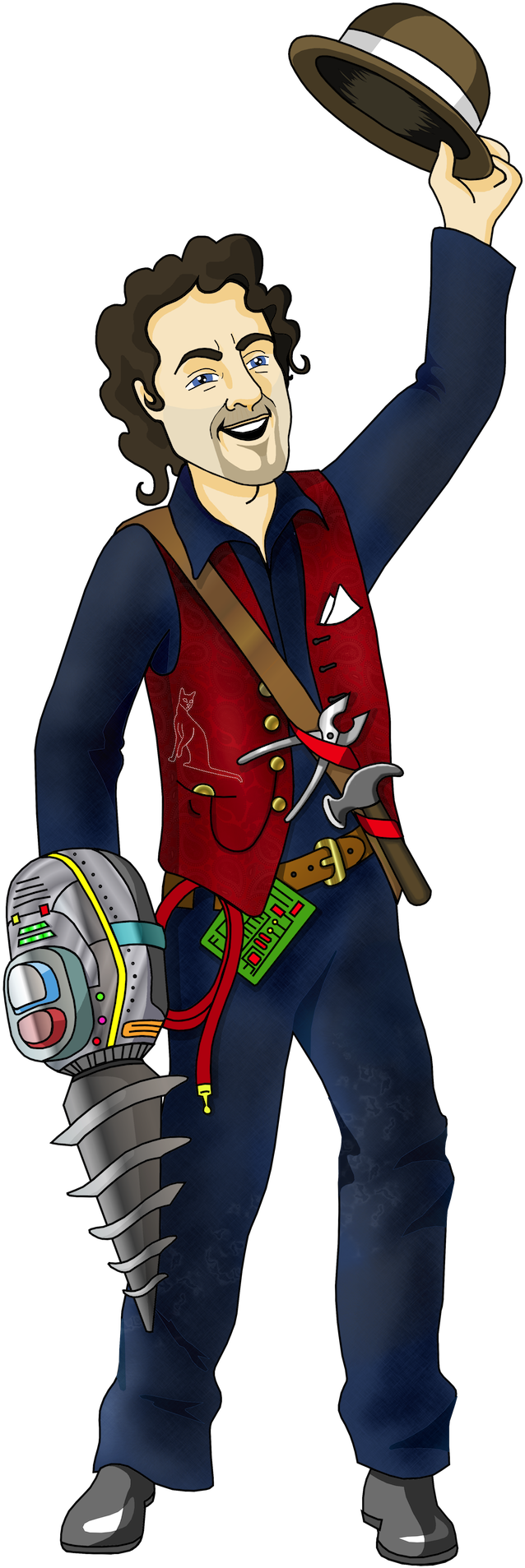 December - Cartoon Clipart (700x1958), Png Download