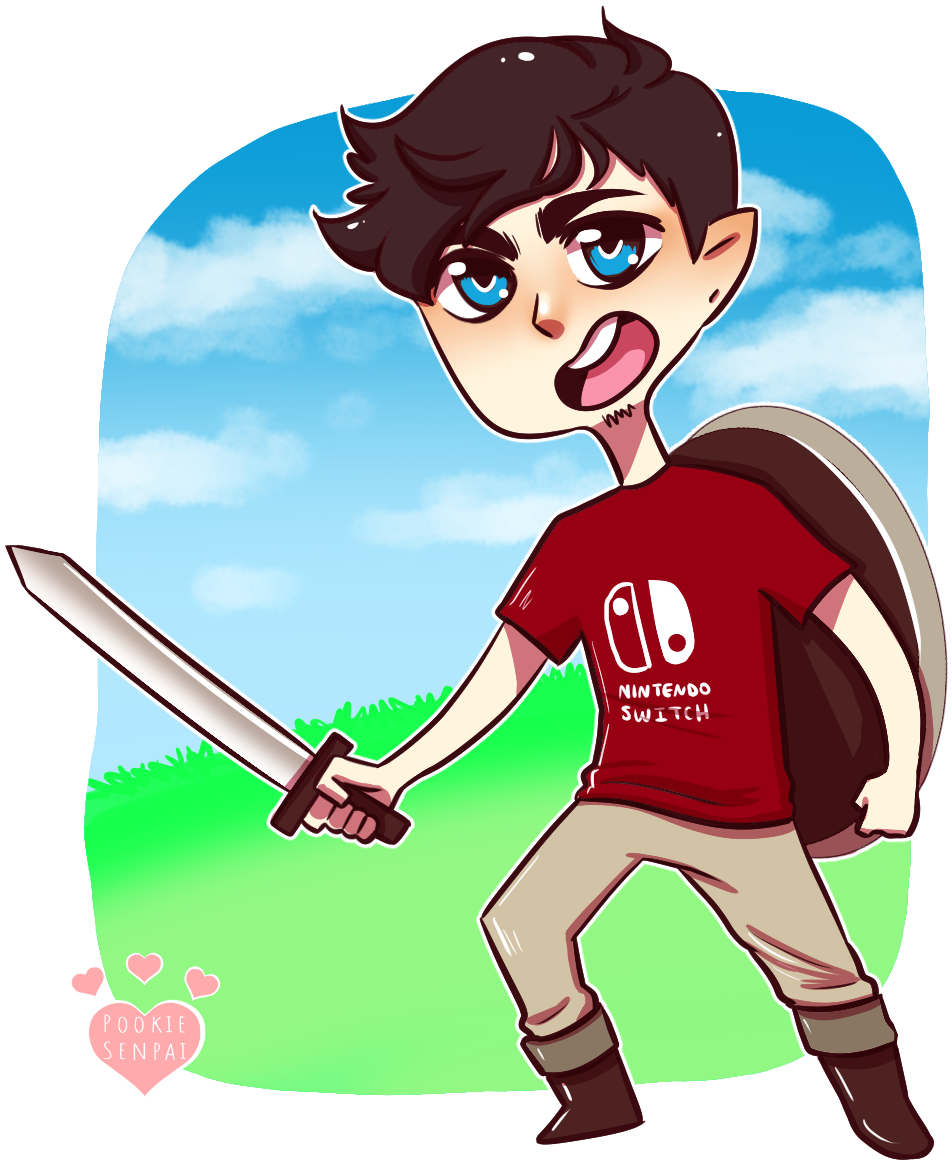 7 Jan - Pookie Senpai Clipart (971x1180), Png Download