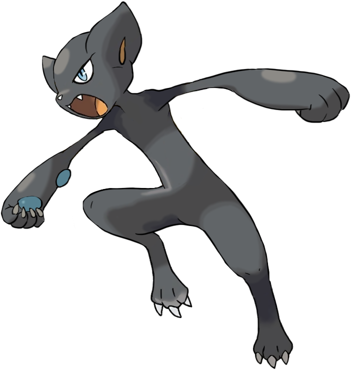 Has Anyone Else Noticed That Zeraora Is Just Sneasel - Furless Pokemon Clipart (805x739), Png Download