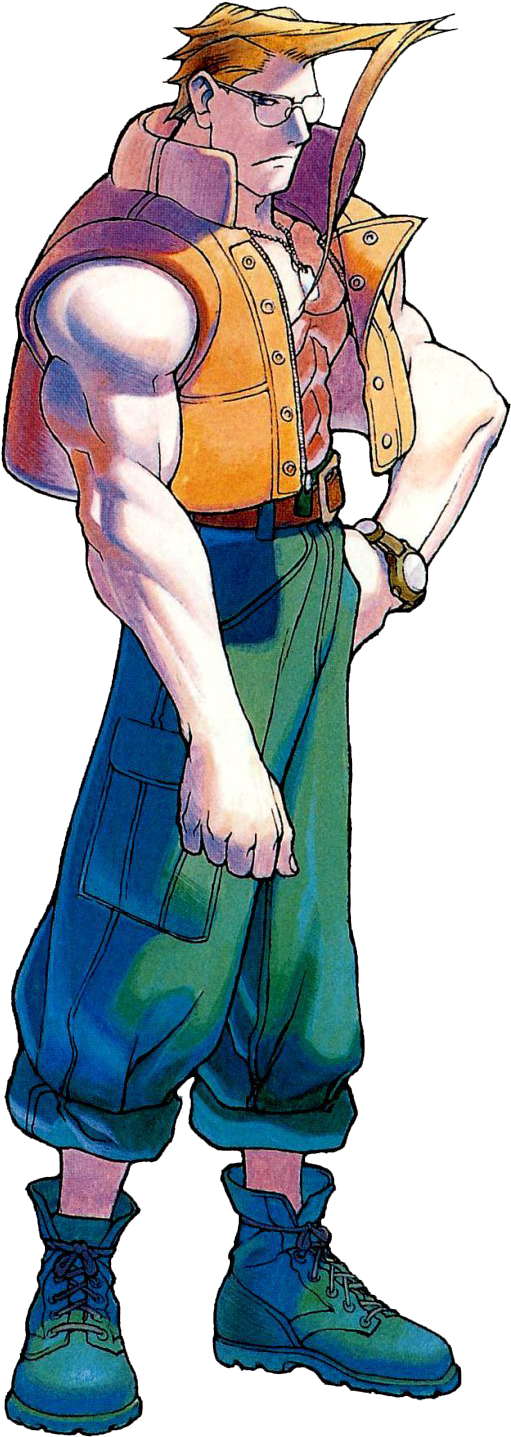 An Error Occurred - Street Fighter Charlie Nash Costume Clipart (1000x1500), Png Download