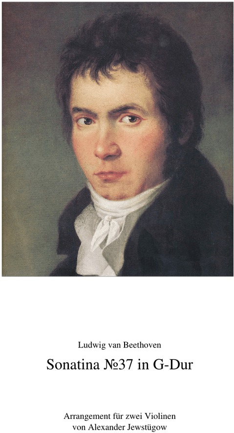 Beethoven Sonatina №37 - Ludwig Van Beethoven Clipart (850x1100), Png Download