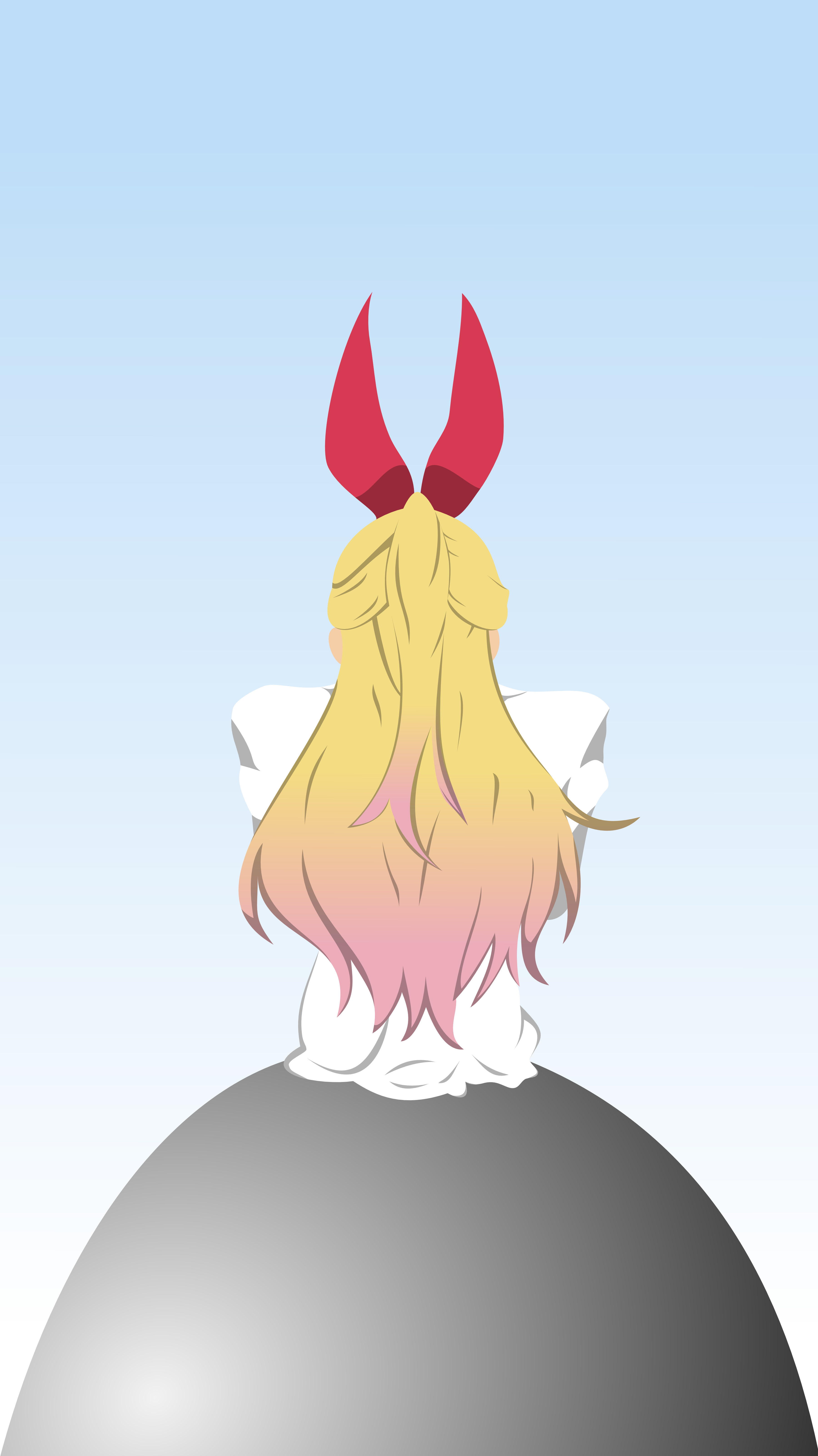 View Chitoge , - Cartoon Clipart (3600x6400), Png Download