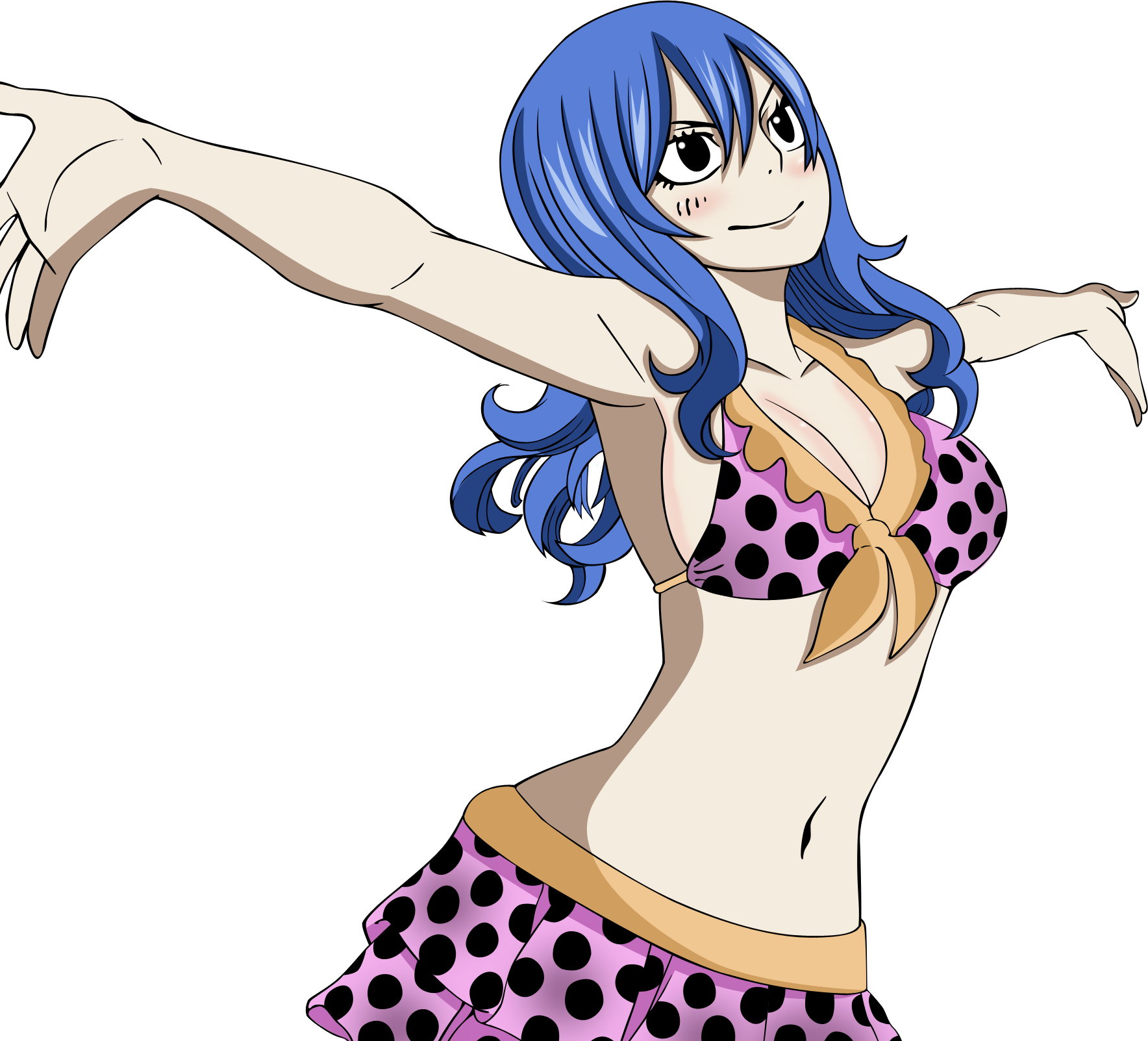 Fairy Tail Juvia Png , Png Download - 페어리 테일 쥬비 아 일러스트 Clipart (1768x1603), Png Download