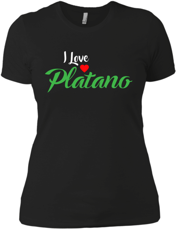 Dominican Platano Camiseta De Mujer - Active Shirt Clipart (610x794), Png Download