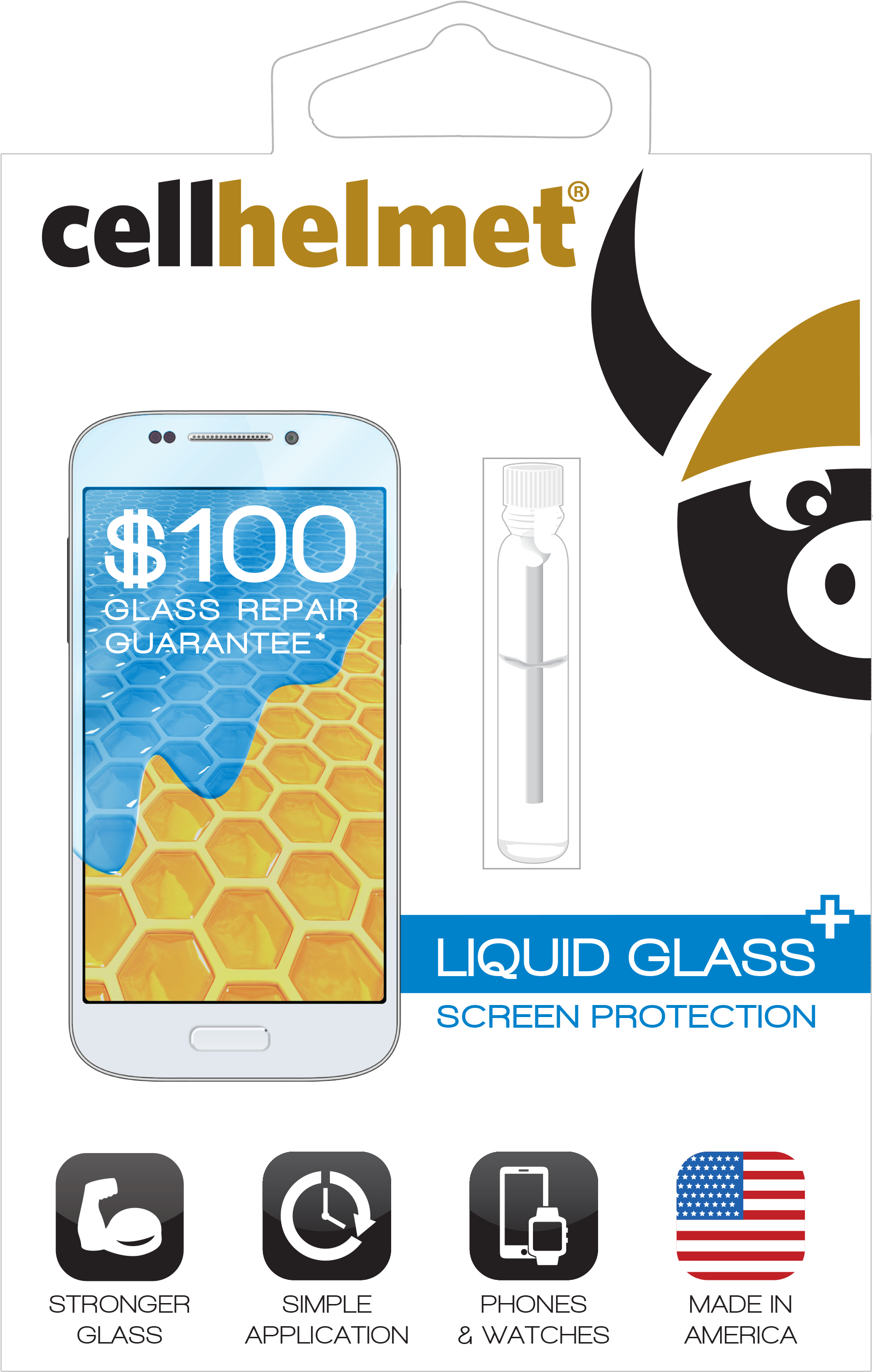 Add To Cart - Cellhelmet Liquid Glass Clipart (2000x2995), Png Download