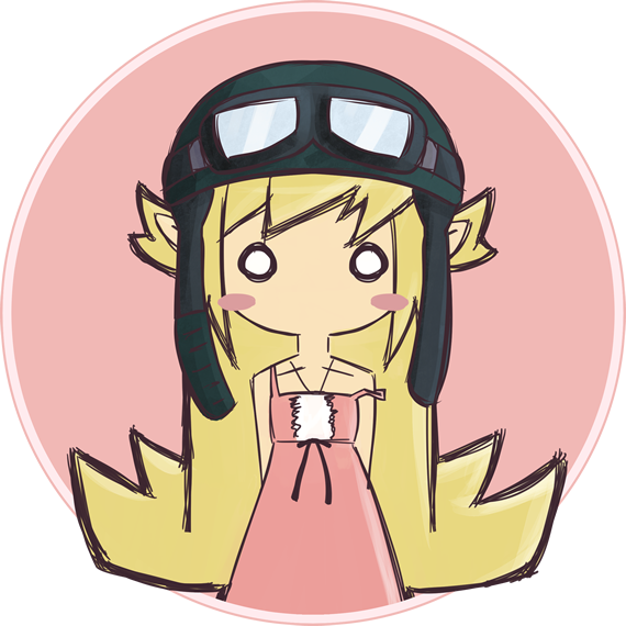 Araragi - Stickers Monogatari Clipart (570x570), Png Download