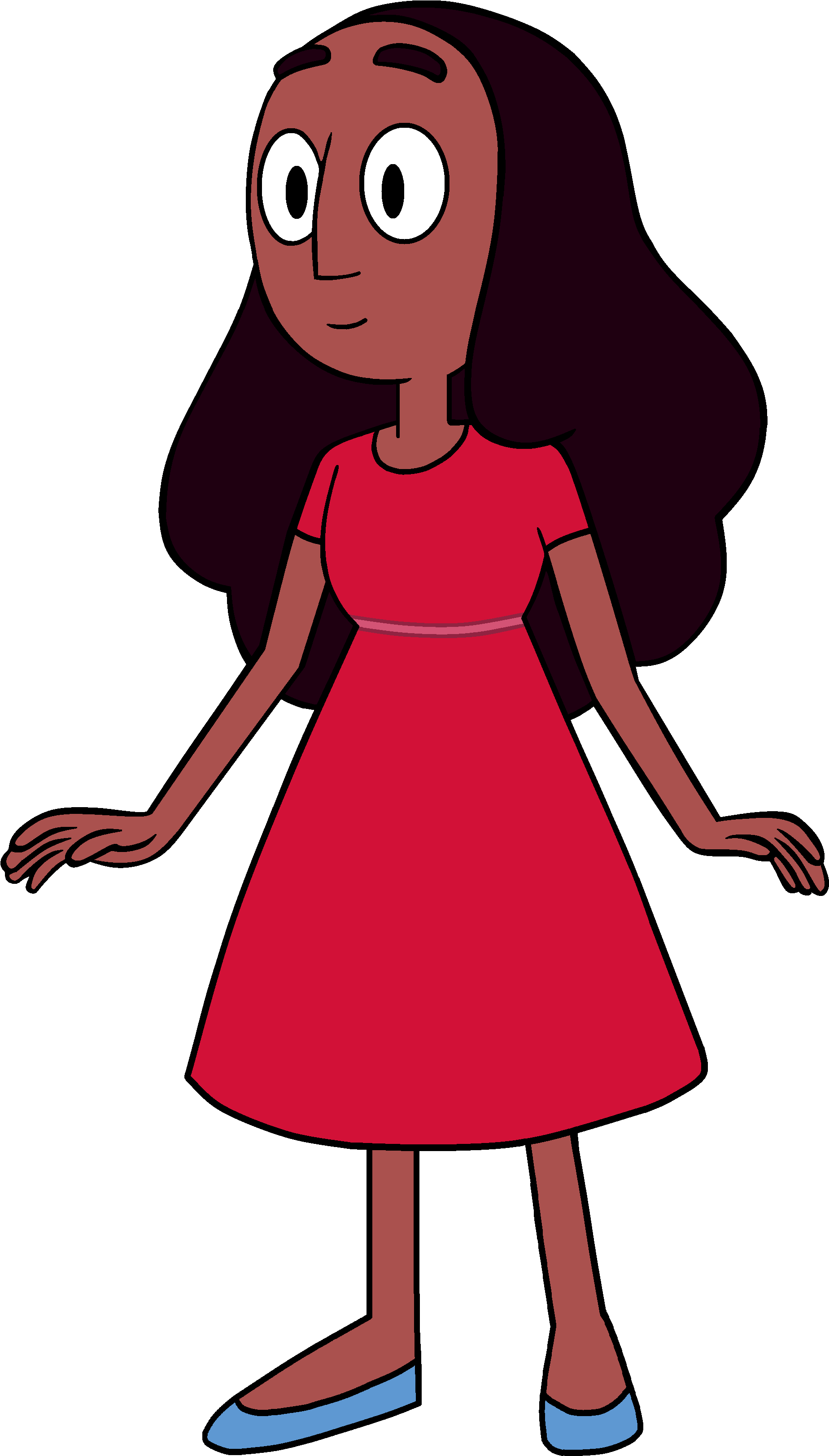 Steven's Birthday Connie Model - Steven Universe Characters Connie Clipart (1848x3247), Png Download