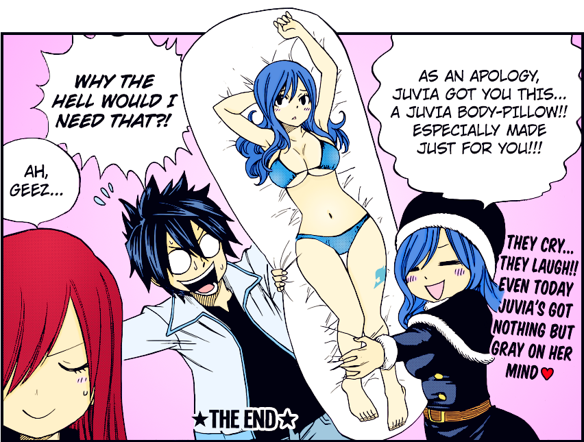 Juvia Body Pillow - Fairy Tail Beach Fanfiction Clipart (900x800), Png Download