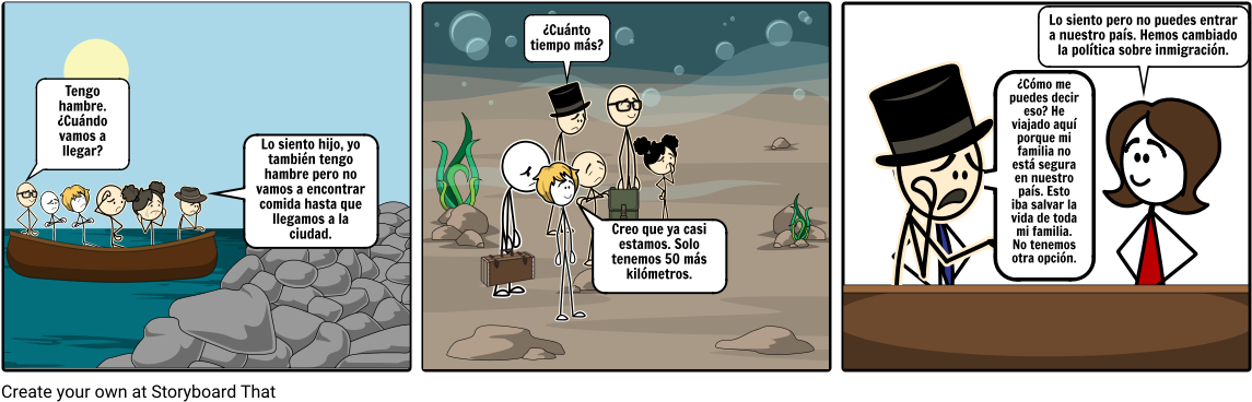 Viñeta Para El Periódico De La Migración - Comics Clipart (1164x385), Png Download