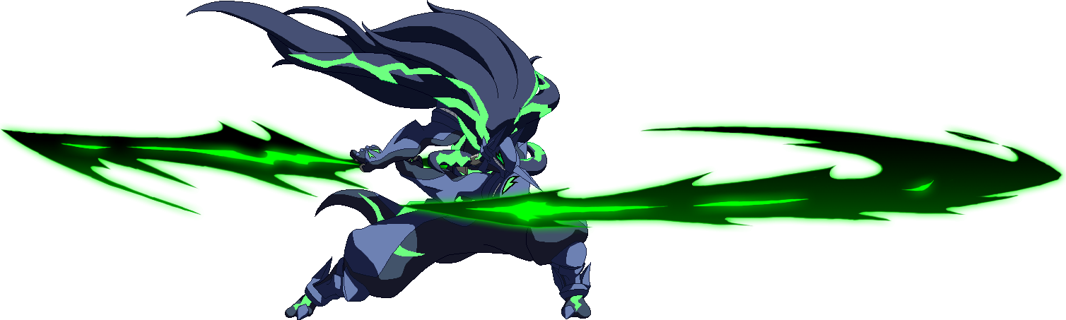 Bbcf Susanoo Bladeofjudgement - Blazblue Susanoo Png Clipart (1508x453), Png Download