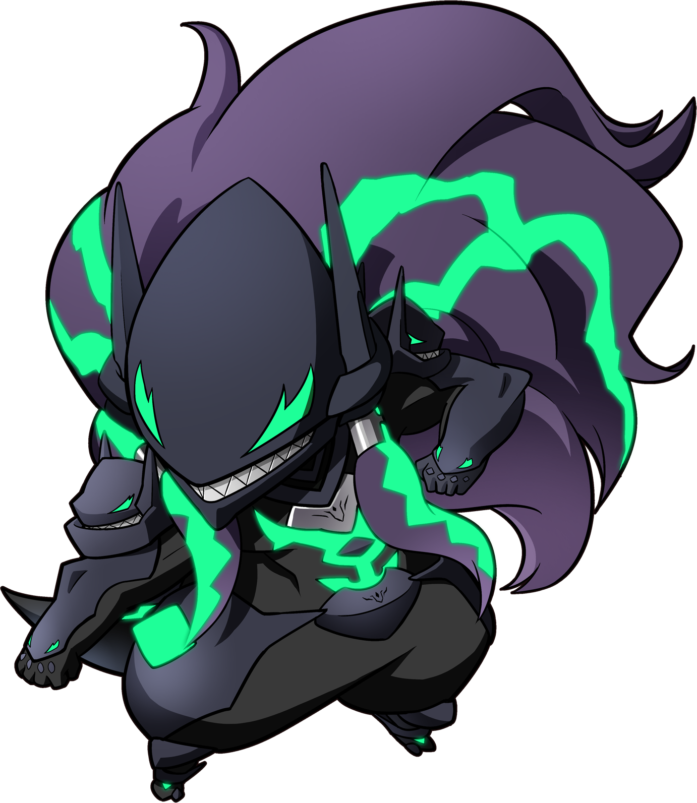 Blazblue Susanoo Clipart (1382x1593), Png Download