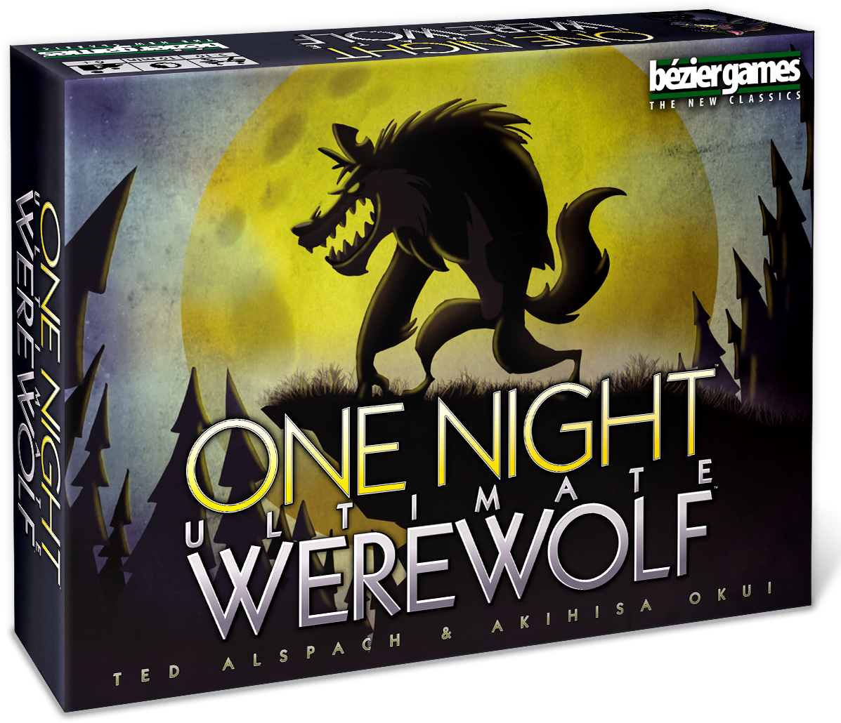 Onuw 3d Box - One Night Ultimate Werewolf Clipart (1197x1030), Png Download