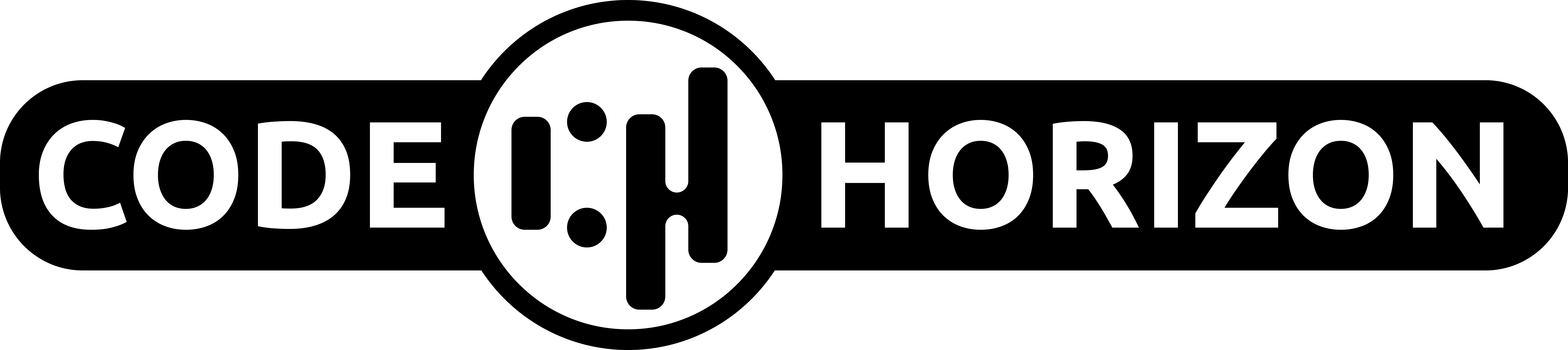 Criado Por Code Horizon - Sign Clipart (9479x2116), Png Download