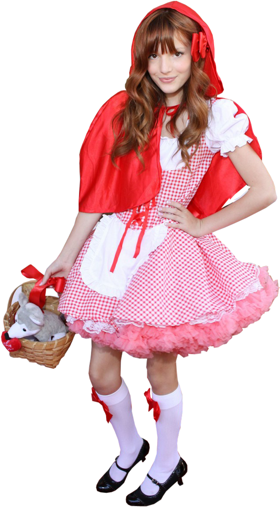 Imágenes Png De Bella Thorne - Bella Thorne Little Red Riding Clipart (723x1104), Png Download