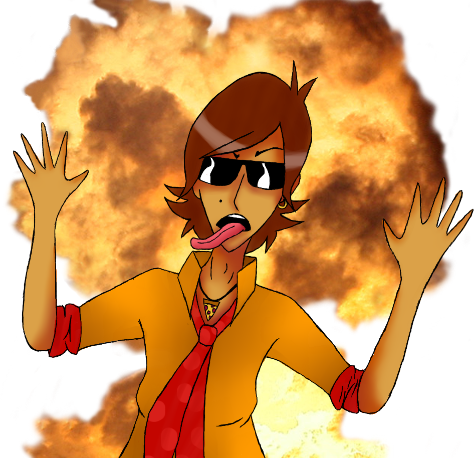 Human Pizza Pete - Explosion Png No Background Clipart (948x914), Png Download