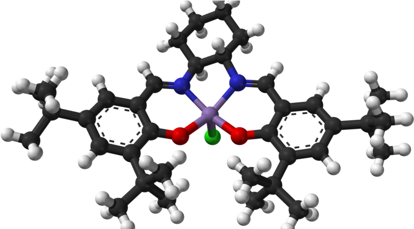 Esas Diminutas Particulas Que Aceleran La Velocidad - Jacobsen's Catalyst Crystal Structure Clipart (864x450), Png Download